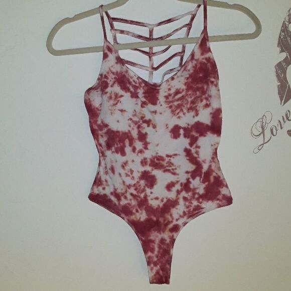 Hand made Tie dyed Aveto Bodysuit S - Picture 2 of 4